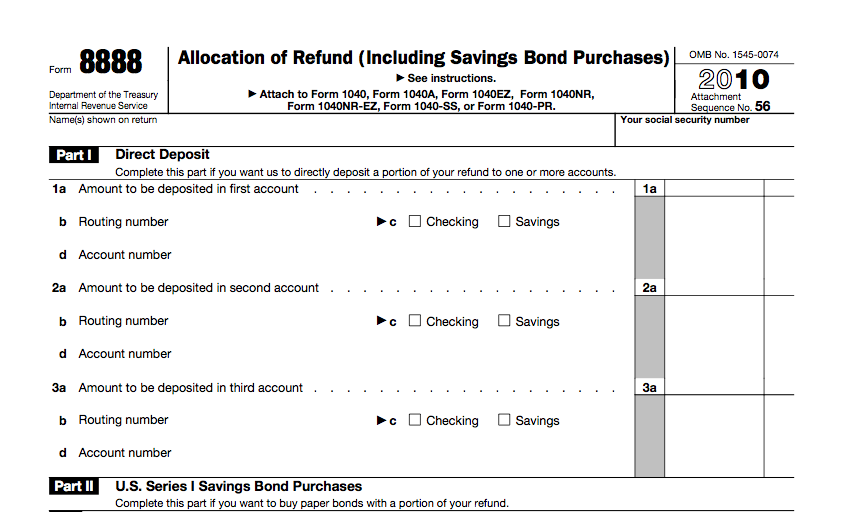 How to Save Your Tax Refund in Series I U.S. Savings Bonds