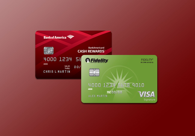 Fidelity Rewards vs. BankAmericard Cash Rewards